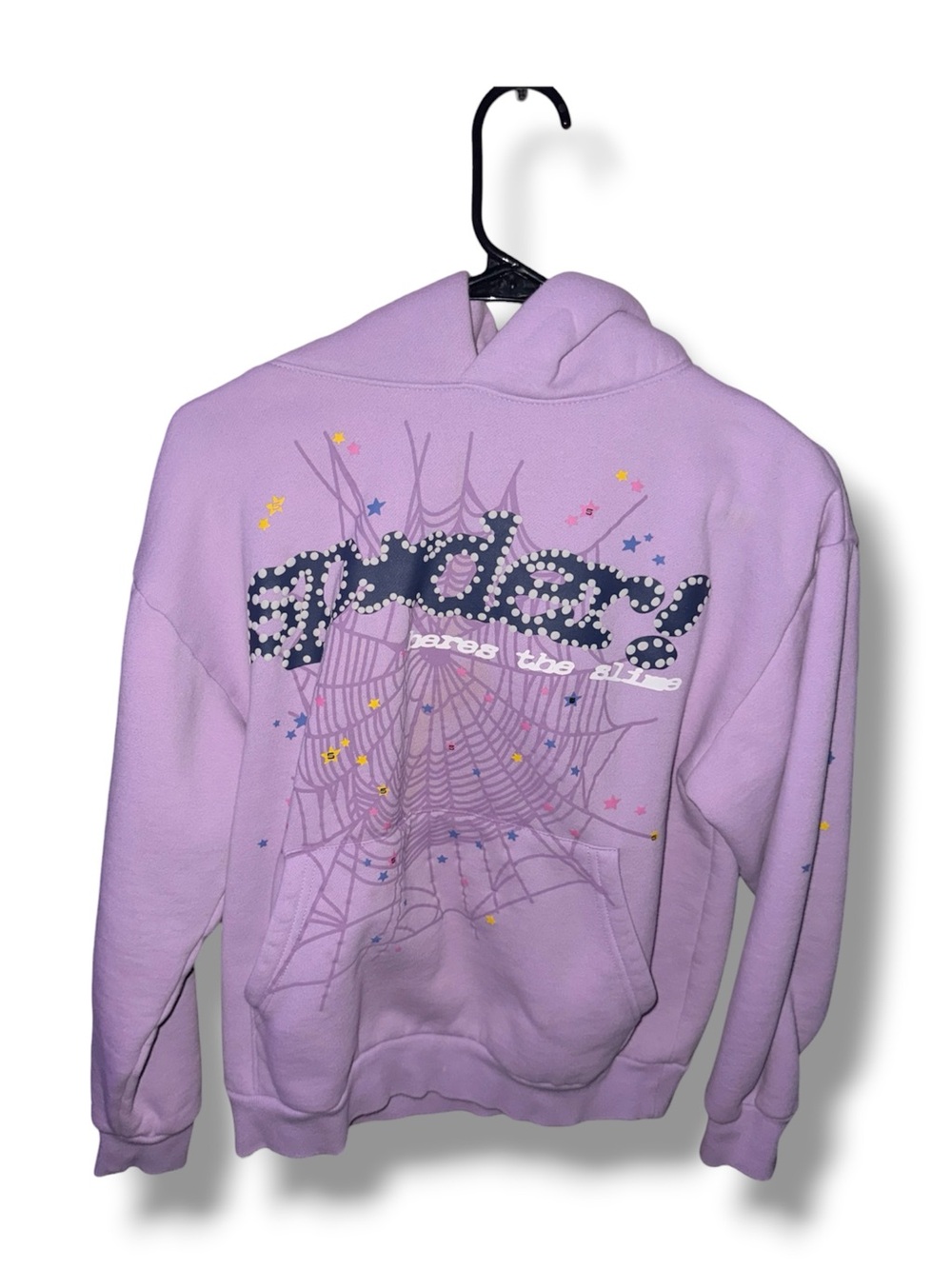 Sp5der ‘Acai’ Purple Hoodie